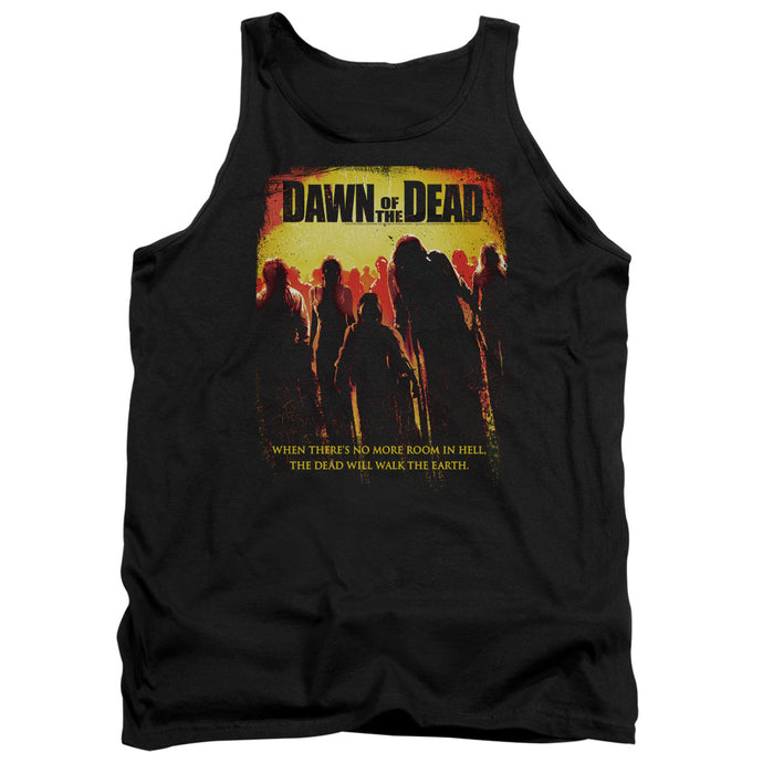Dawn Of The Dead Title Mens Tank Top Shirt Black