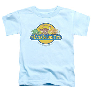 The Land Before Time Dino Breakout Toddler Kids Youth T Shirt Light Blue
