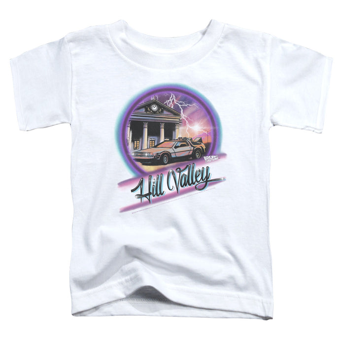 Back To The Future Ride Toddler Kids Youth T Shirt White
