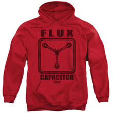 Load image into Gallery viewer, Back To The Future Flux Capacitor Mens Hoodie Red