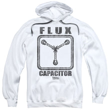 Load image into Gallery viewer, Back To The Future Flux Capacitor Mens Hoodie White
