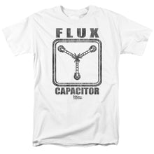 Load image into Gallery viewer, Back To The Future Flux Capacitor Mens T Shirt White