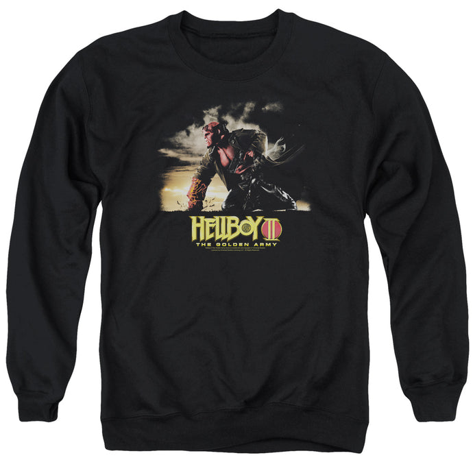 Hellboy II Poster Art Mens Crewneck Sweatshirt Black
