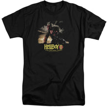 Load image into Gallery viewer, Hellboy Ii Poster Art Mens Tall T Shirt Black