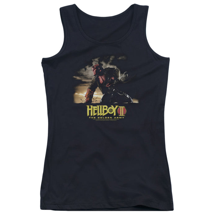 Hellboy II Poster Art Womens Tank Top Shirt Black
