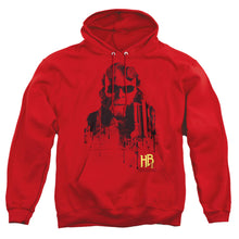 Load image into Gallery viewer, Hellboy Ii Splatter Gun Mens Hoodie Red
