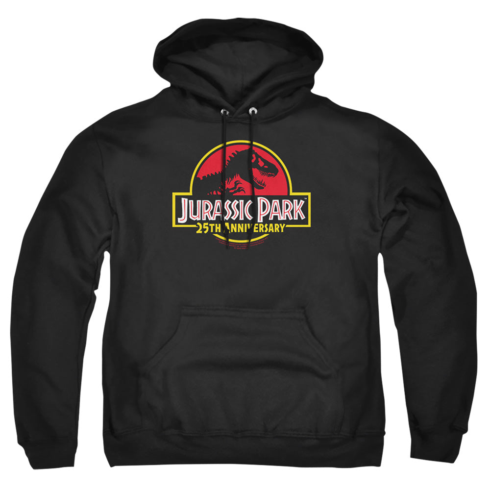 Jurassic Park 25Th Anniversary Logo Mens Hoodie Black