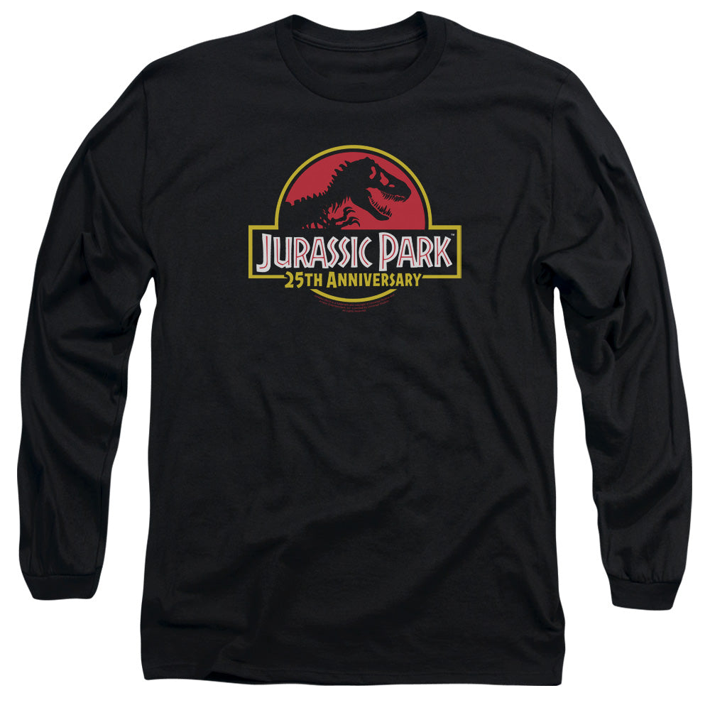 Jurassic Park 25th Anniversary Mens Long Sleeve Shirt Black