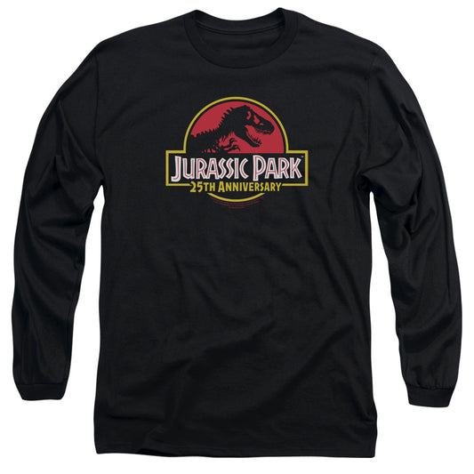 Jurassic Park 25th Anniversary Mens Long Sleeve Shirt Black