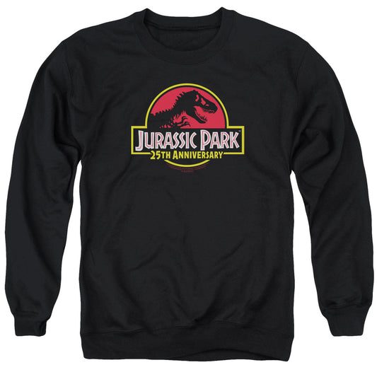Jurassic Park 25th Anniversary Mens Crewneck Sweatshirt Black