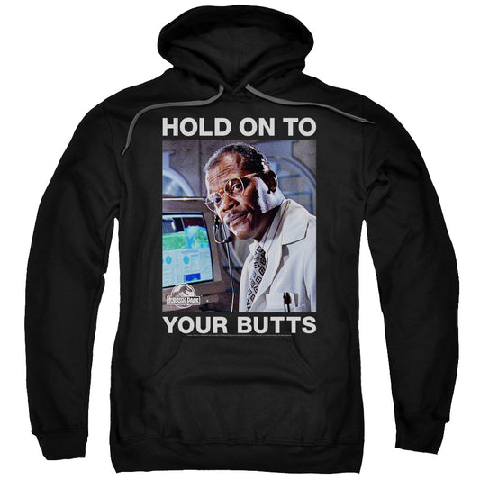 Jurassic Park Hold Onto Mens Hoodie Black