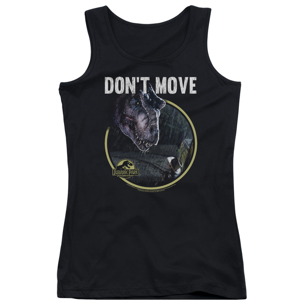 Jurassic Park Dont Move Womens Tank Top Shirt Black