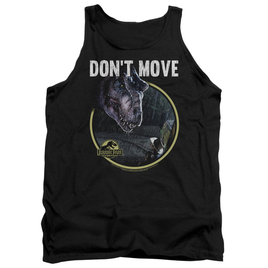 Jurassic Park Dont Move Mens Tank Top Shirt Black