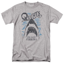 Load image into Gallery viewer, Jaws Big Game Fishing Mens T Shirt Athletic Heather