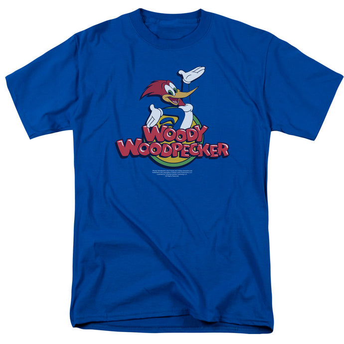 Woody Woodpecker Woody Mens T Shirt Royal Blue