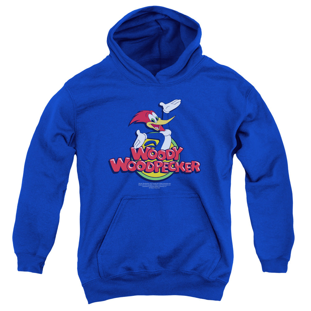 Woody Woodpecker Woody Kids Youth Hoodie Royal