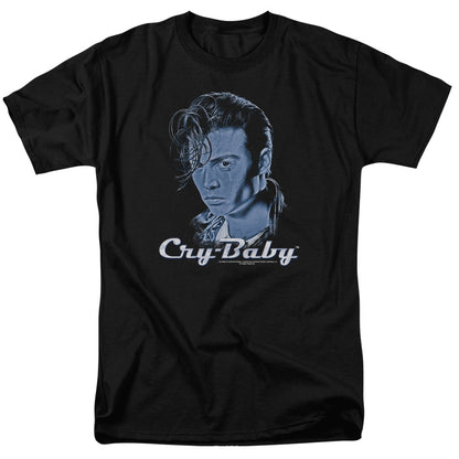 Cry Baby King Cry Baby Mens T Shirt Black Black Officially Licensed