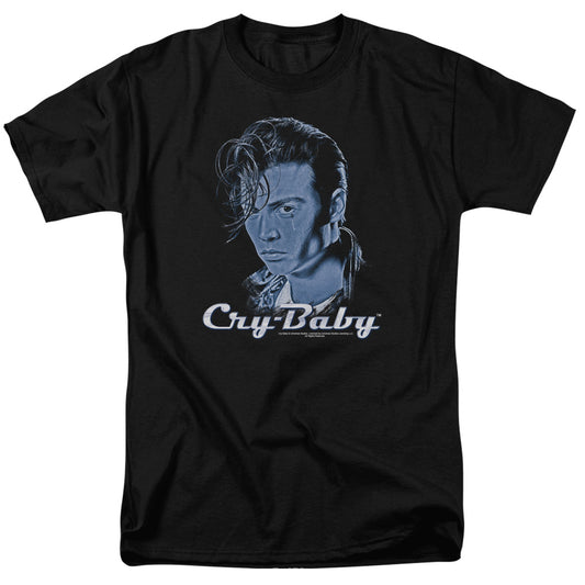 Cry Baby King Cry Baby Mens T Shirt Black Black Officially Licensed