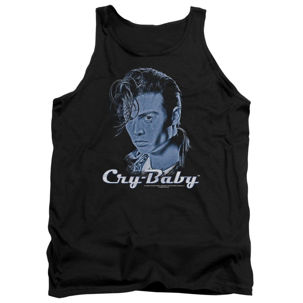 Cry Baby King Cry Baby Mens Tank Top Shirt Black