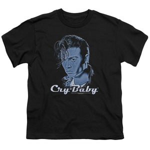 Cry Baby King Cry Baby Kids Youth T Shirt Black