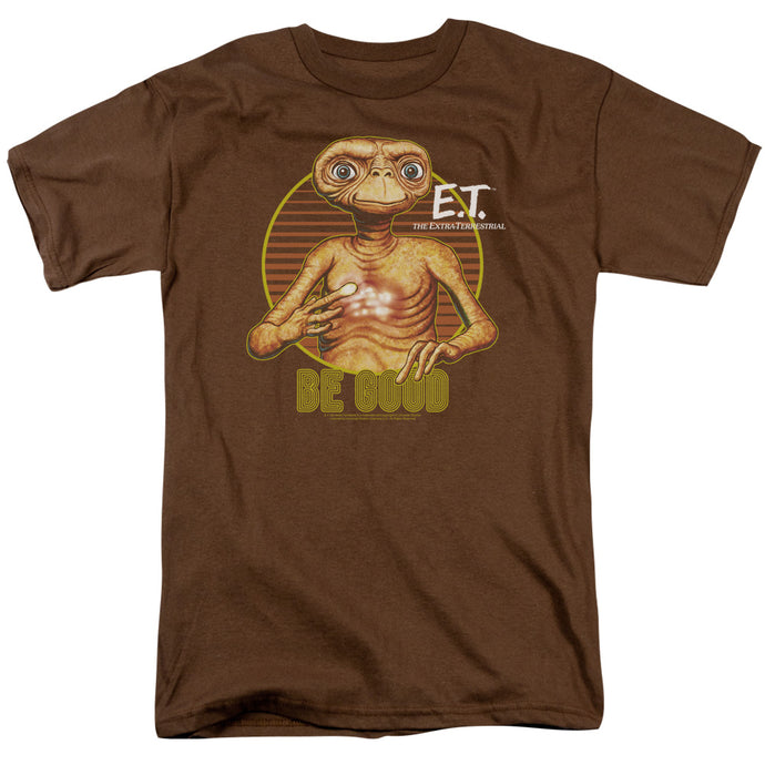 ET the Extra Terrestrial Be Good Mens T Shirt Coffee