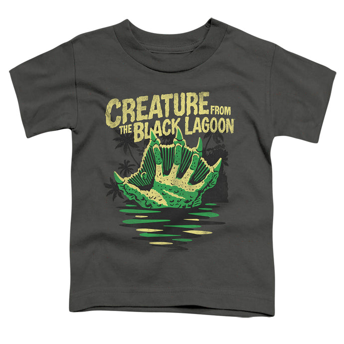 Universal Monsters Creature Breacher Toddler Kids Youth T Shirt Charcoal