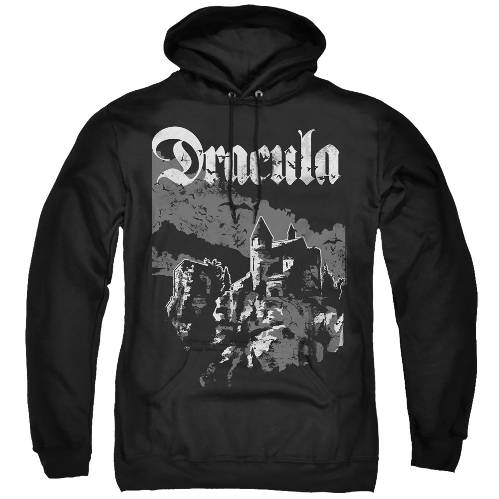 Universal Monsters Castle Mens Hoodie Black