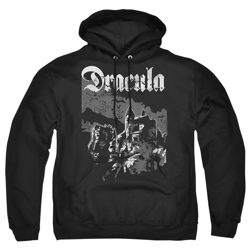 Universal Monsters Castle Mens Hoodie Black Officially Licensed