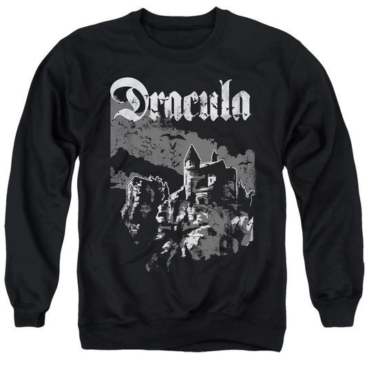 Universal Monsters Castle Mens Crewneck Sweatshirt Black