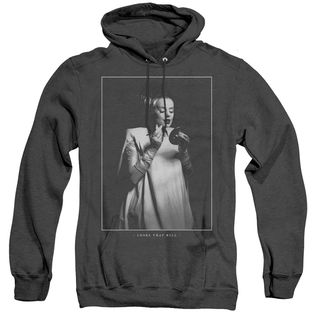 Universal Monsters Looks That Kill Heather Mens Hoodie Black