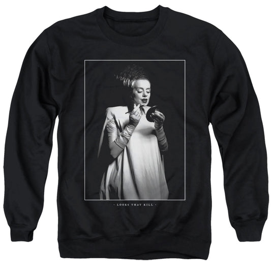 Universal Monsters Looks That Kill Mens Crewneck Sweatshirt Black