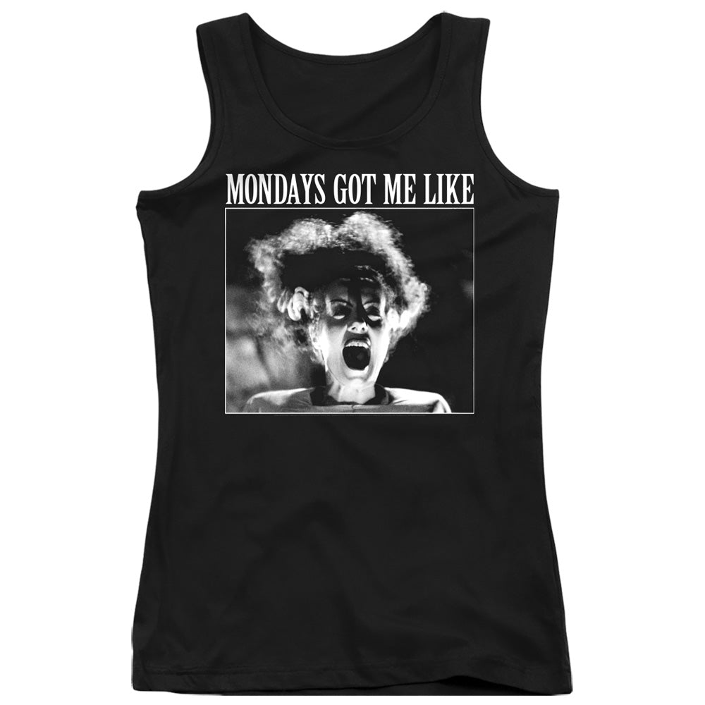 Universal Monsters Monday Monster Womens Tank Top Shirt Black