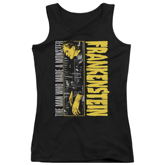 Universal Monsters The Man Who Made A Womens Tank Top Shirt Black