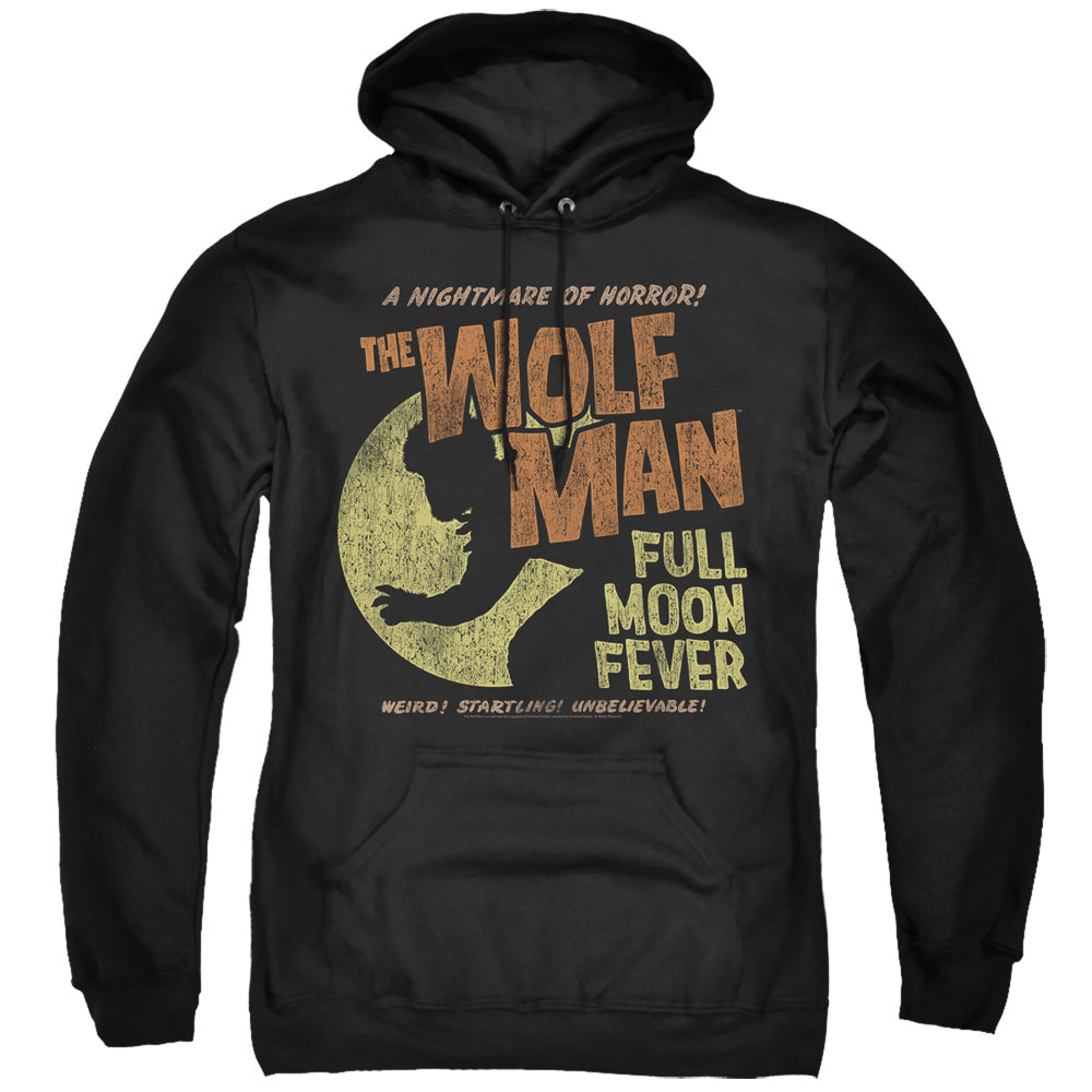 Universal Monsters Full Moon Fever Mens Hoodie Black