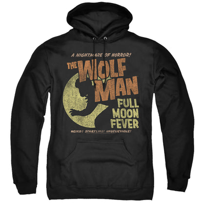 Universal Monsters Full Moon Fever Mens Hoodie Black
