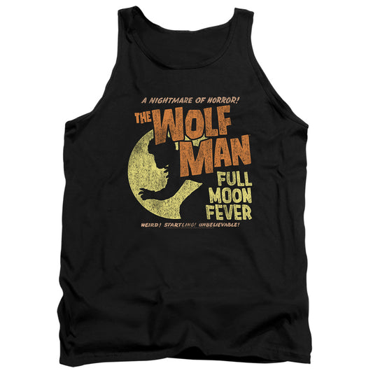 Universal Monsters Full Moon Fever Mens Tank Top Shirt Black