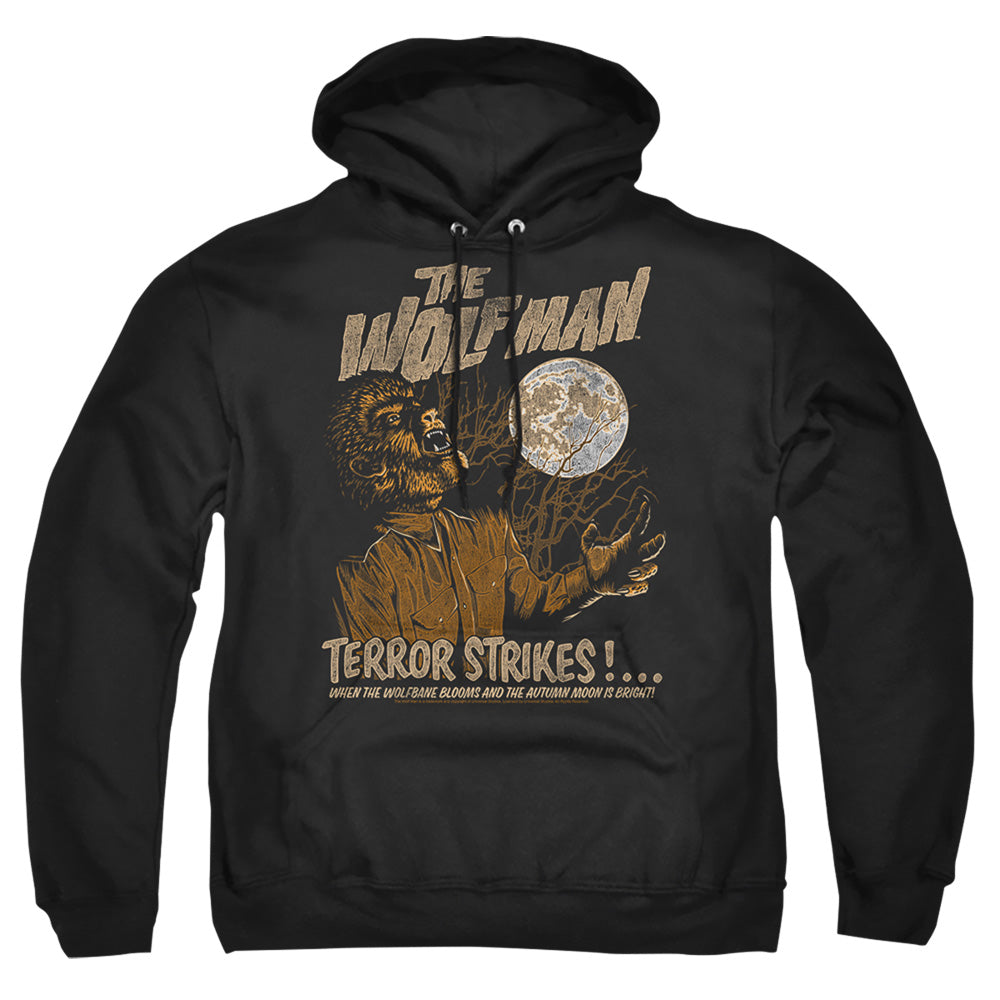 Universal Monsters Terror Strikes Mens Hoodie Black Officially Licensed
