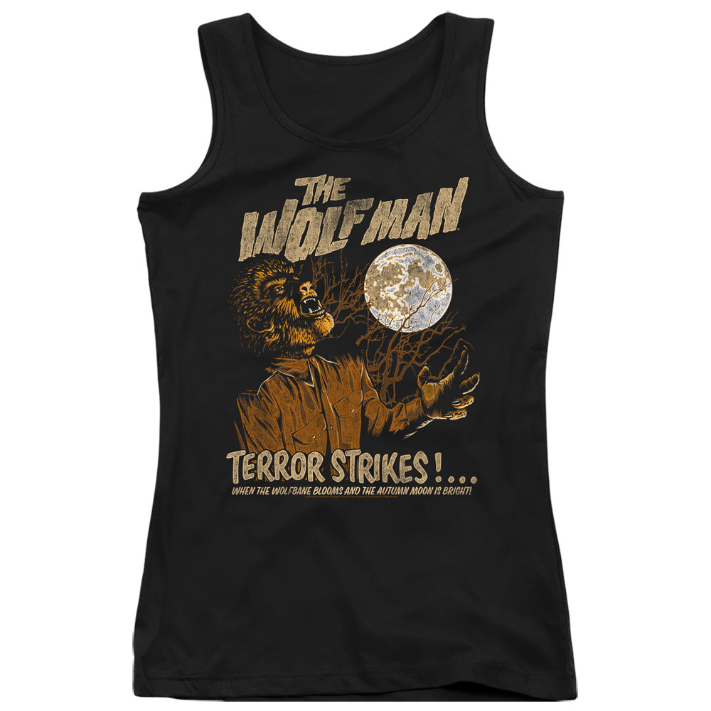 Universal Monsters Terror Strikes Womens Tank Top Shirt Black