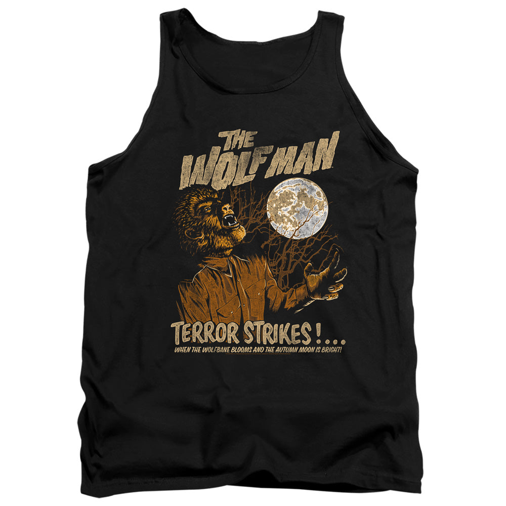 Universal Monsters Terror Strikes Mens Tank Top Shirt Black