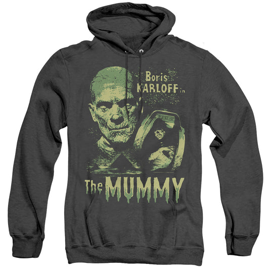 Universal Monsters The Mummy Heather Mens Hoodie Black