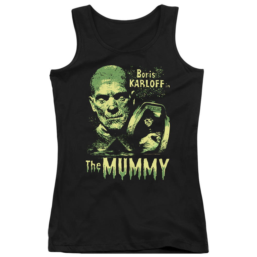 Universal Monsters The Mummy Womens Tank Top Shirt Black