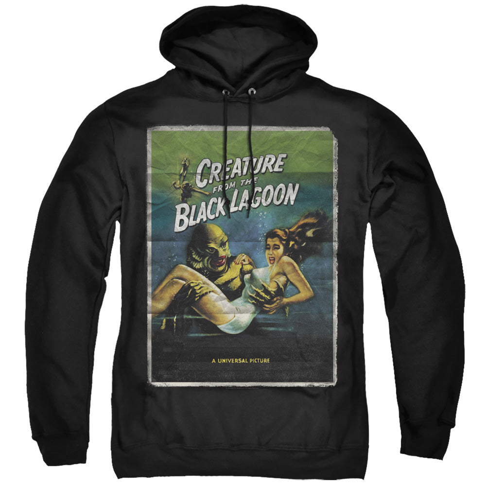 Universal Monsters Creature One Sheet Mens Hoodie Black