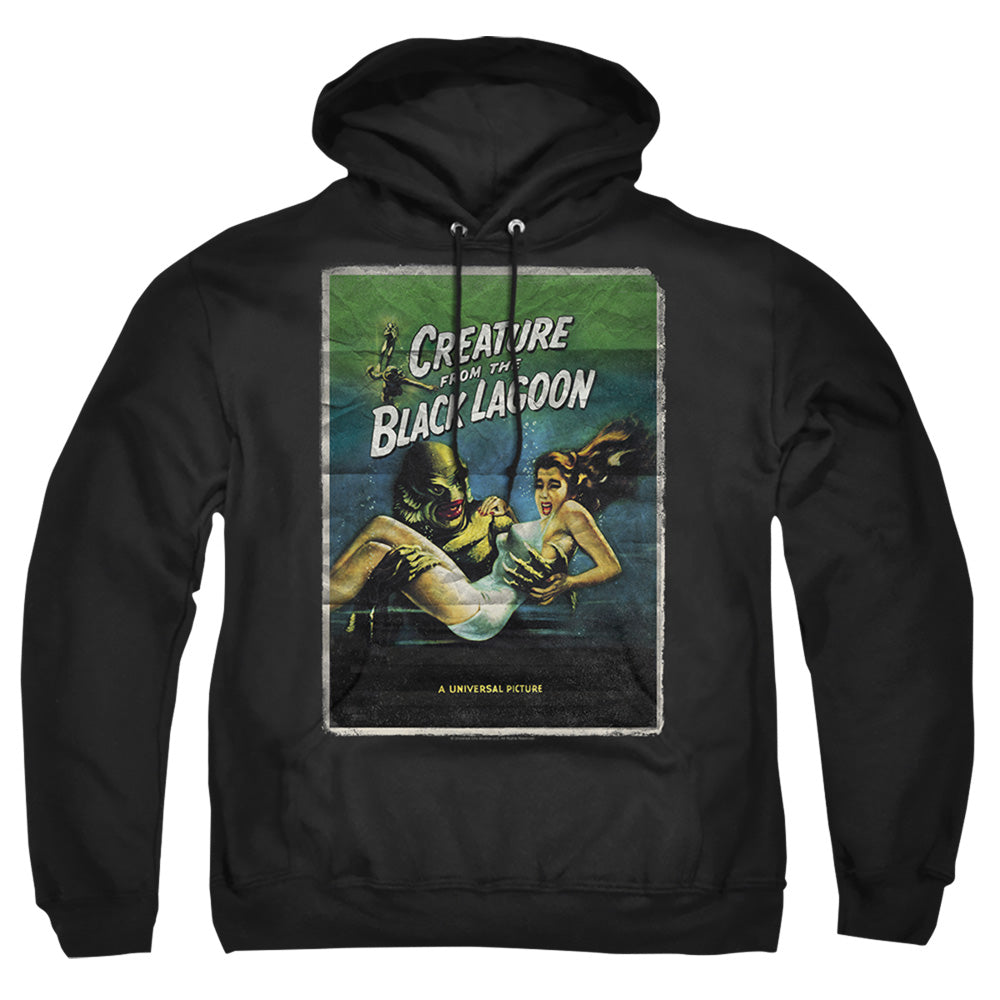 Universal Monsters Creature One Sheet Mens Hoodie Black Officially Licensed
