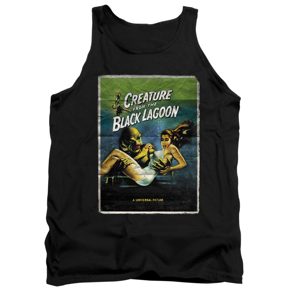 Universal Monsters Creature One Sheet Mens Tank Top Shirt Black