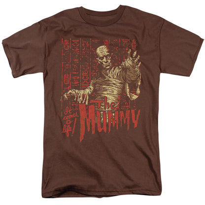Universal Monsters It Comes To Life Mens T Shirt Coffee Officially Licensed
