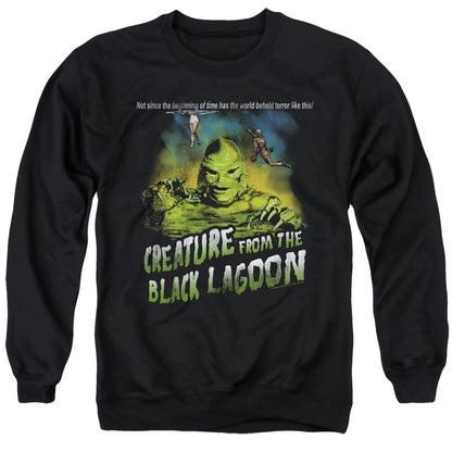 Universal Monsters Not Since The Beginning Mens Crewneck Sweatshirt Black