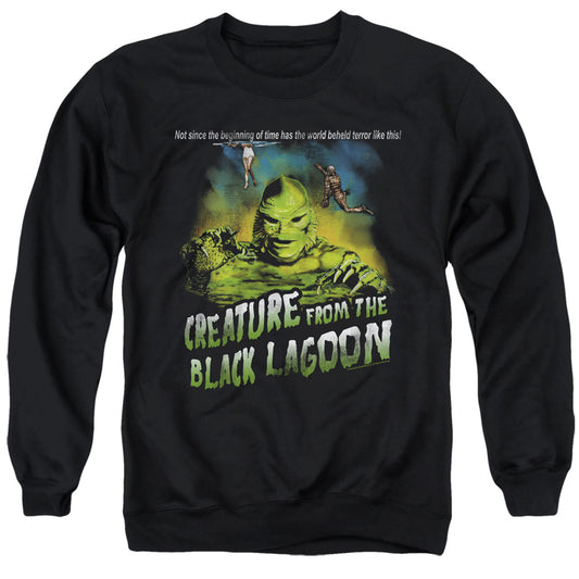 Universal Monsters Not Since The Beginning Mens Crewneck Sweatshirt Black