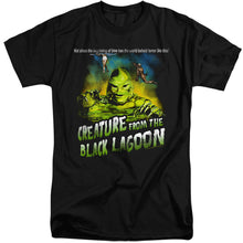 Load image into Gallery viewer, Universal Monsters Not Since The Beginning Mens Tall T Shirt Black