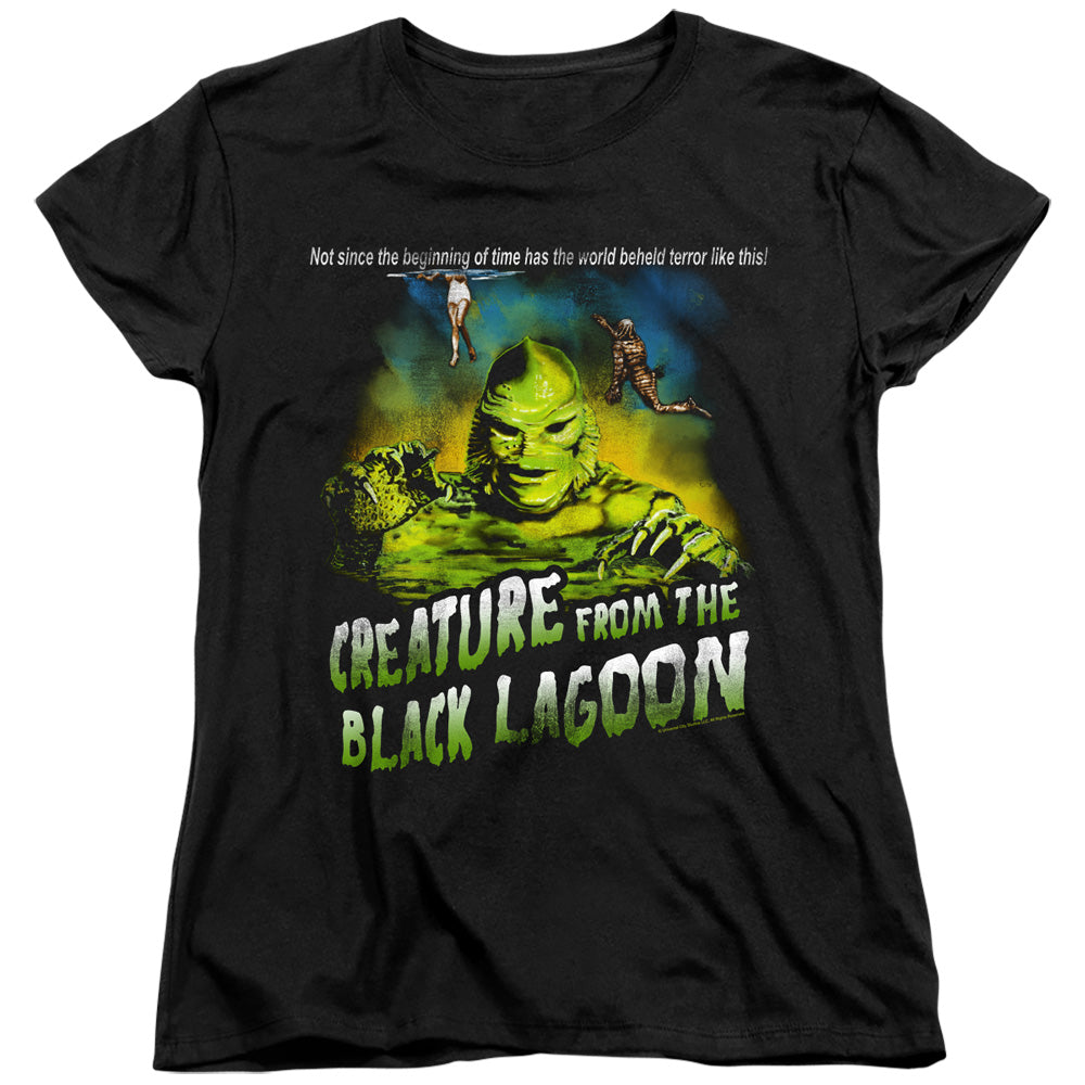 Universal Monsters Not Since The Beginning Womens T Shirt Black