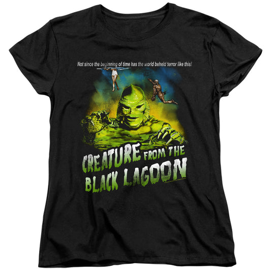 Universal Monsters Not Since The Beginning Womens T Shirt Black